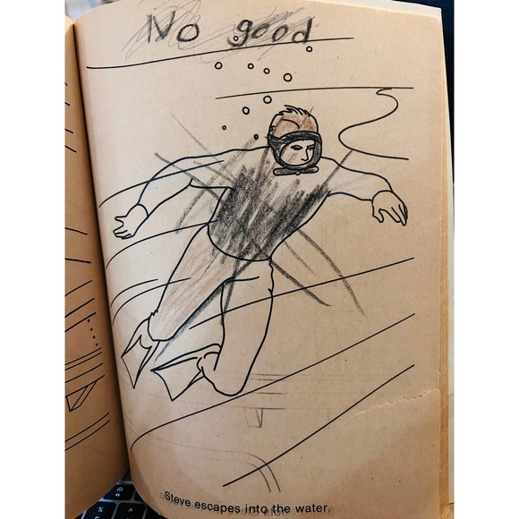 The Six Million Dollar Man Coloring Book- Authorized Edition (#C1832) - Picture 4 of 4